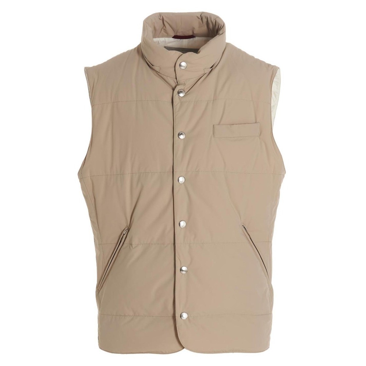 BRUNELLO CUCINELLI ブルネロ クチネリ Beige Nylon Vest ベスト