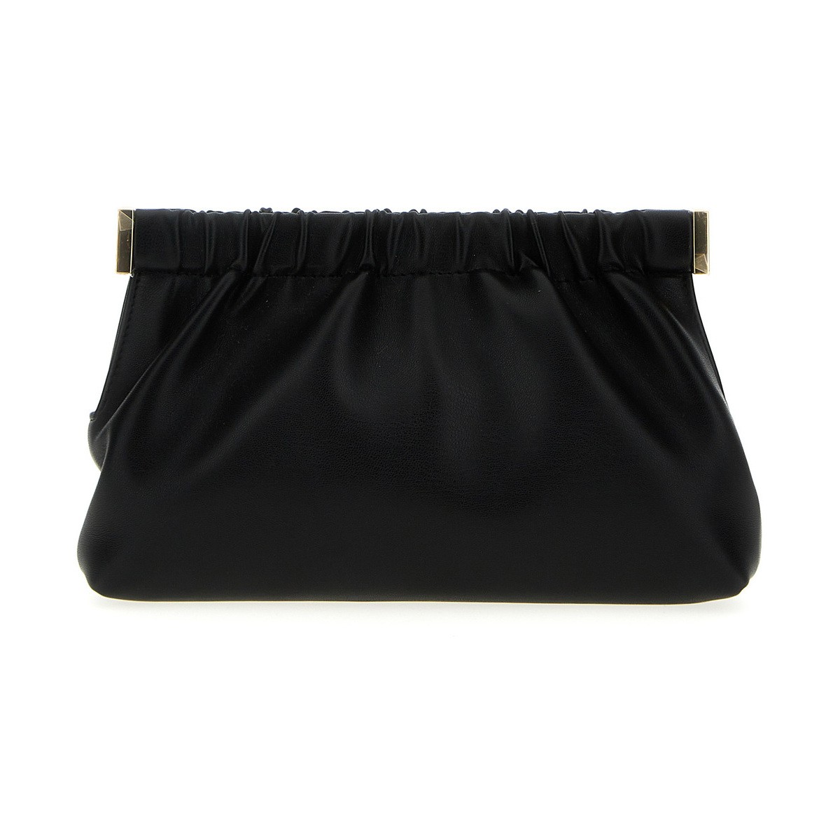 半額】 NANUSHKA ナヌーシュカ Black 'The Bar' clutch クラッチバッグ