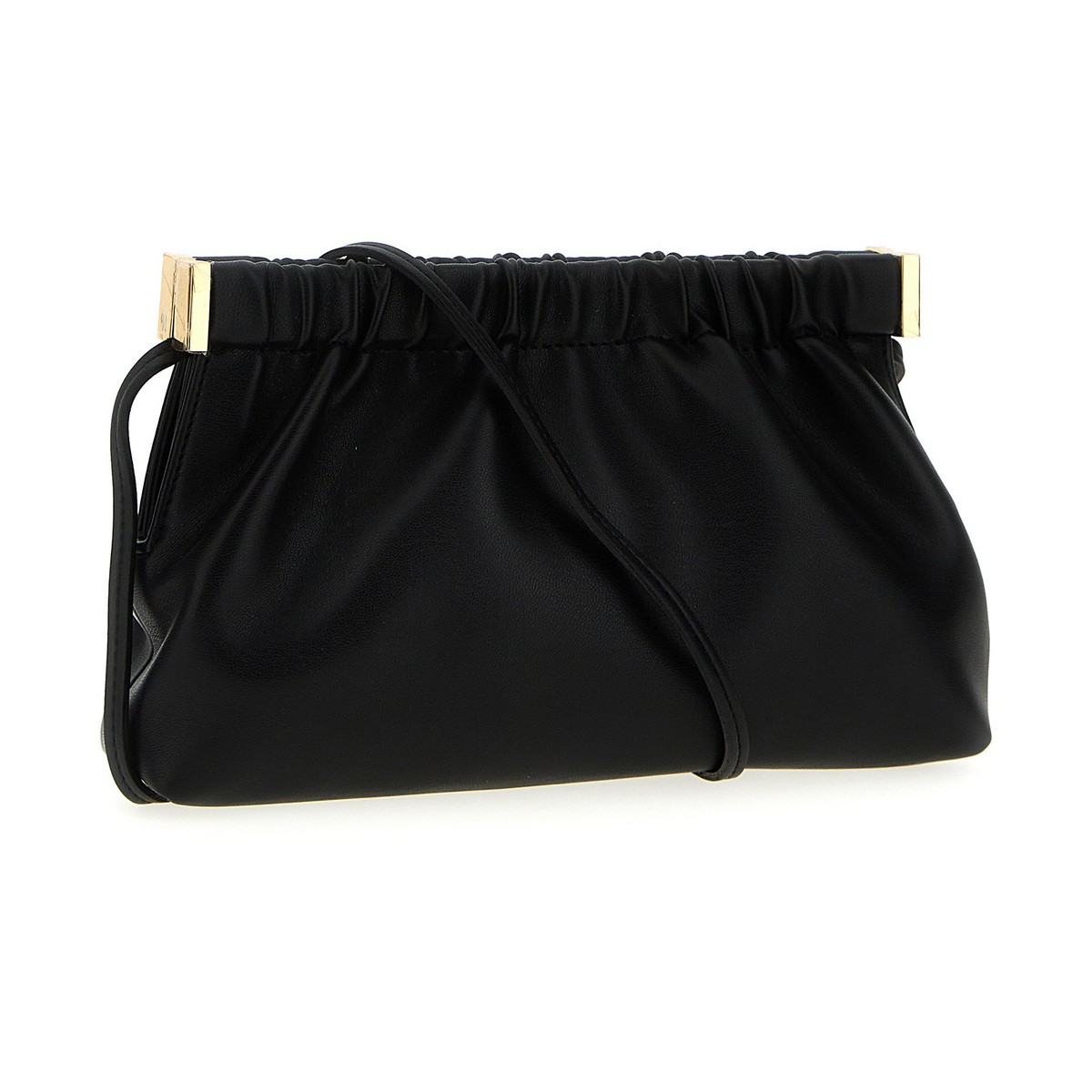 半額】 NANUSHKA ナヌーシュカ Black 'The Bar' clutch クラッチバッグ