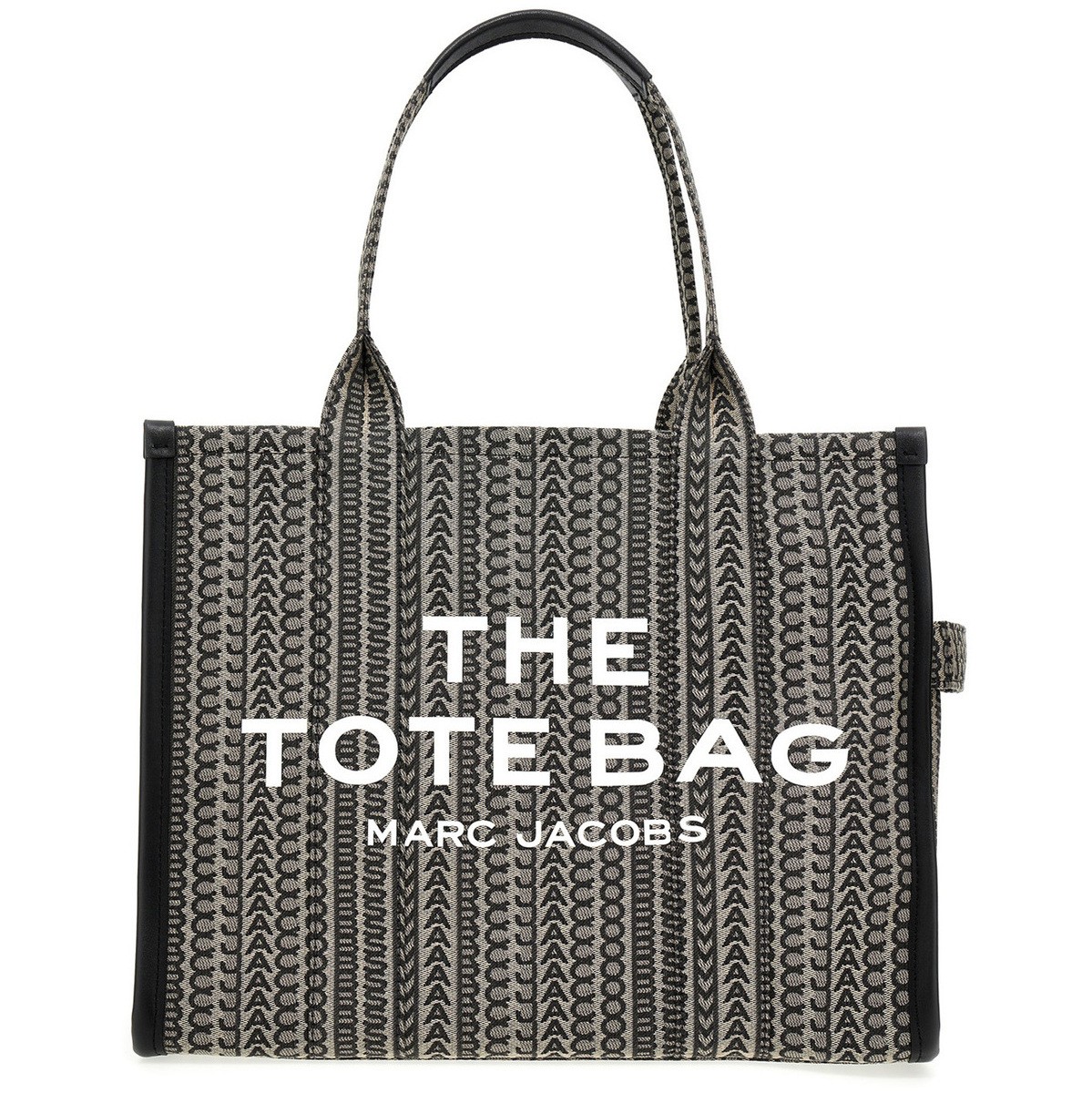 MARC JACOBS トートバッグ 黒白 マーク ジェイコブス MARC JACOBS マークジェイコブス トート