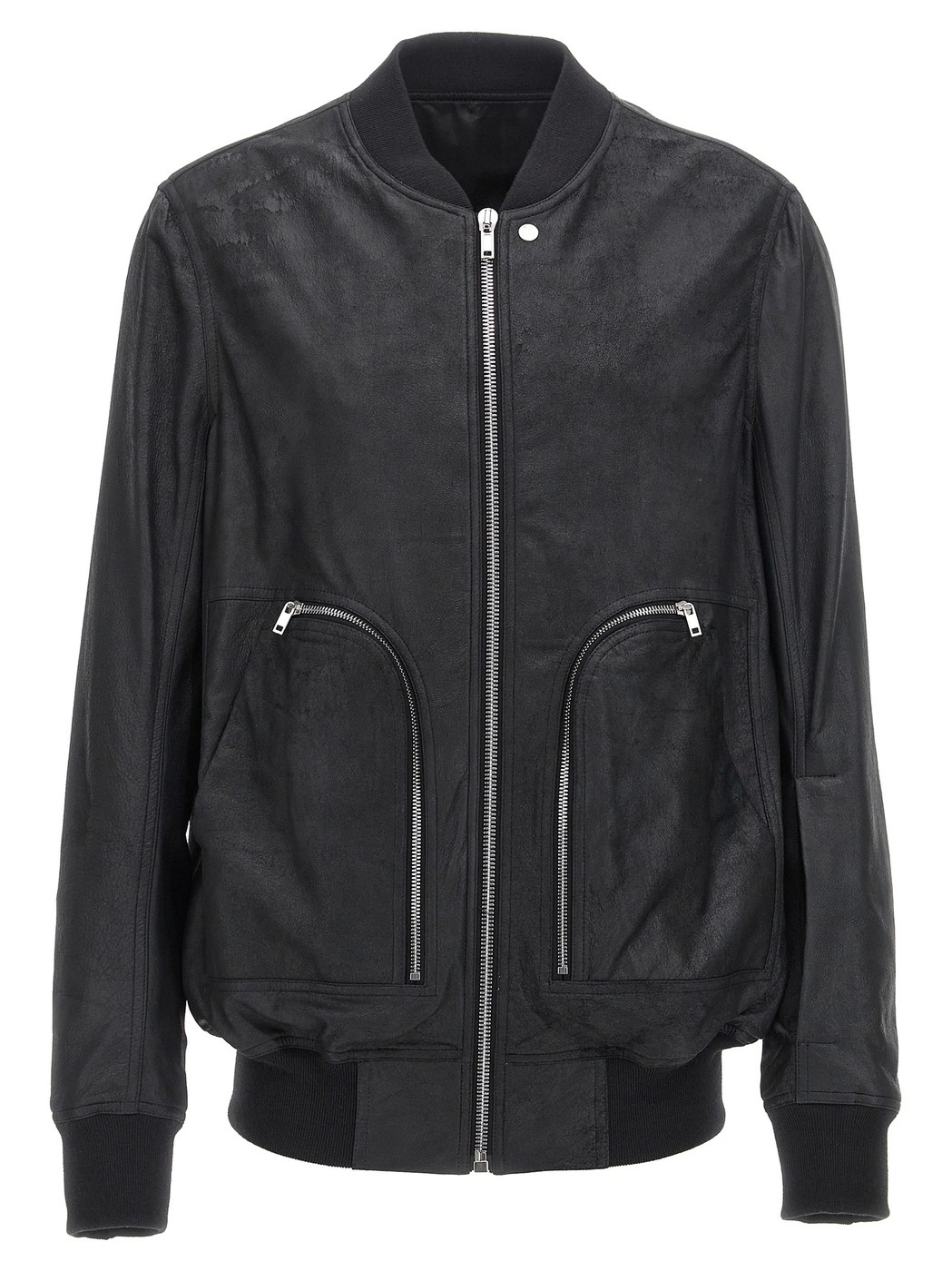 リックオウエンス 19SS ラグランボンバージャケット　ブラック　サイズ52 リックオウエンス 19SS ラグランボンバージャケット ブラック