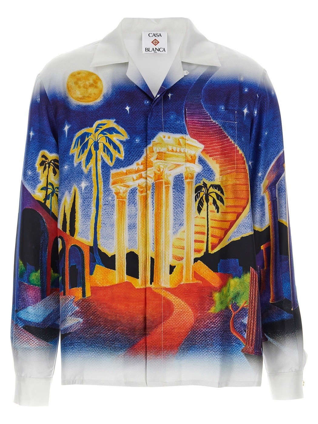 楽天市場】CASABLANCA／カサブランカ／LONG SLEEVE SILK SHIRT