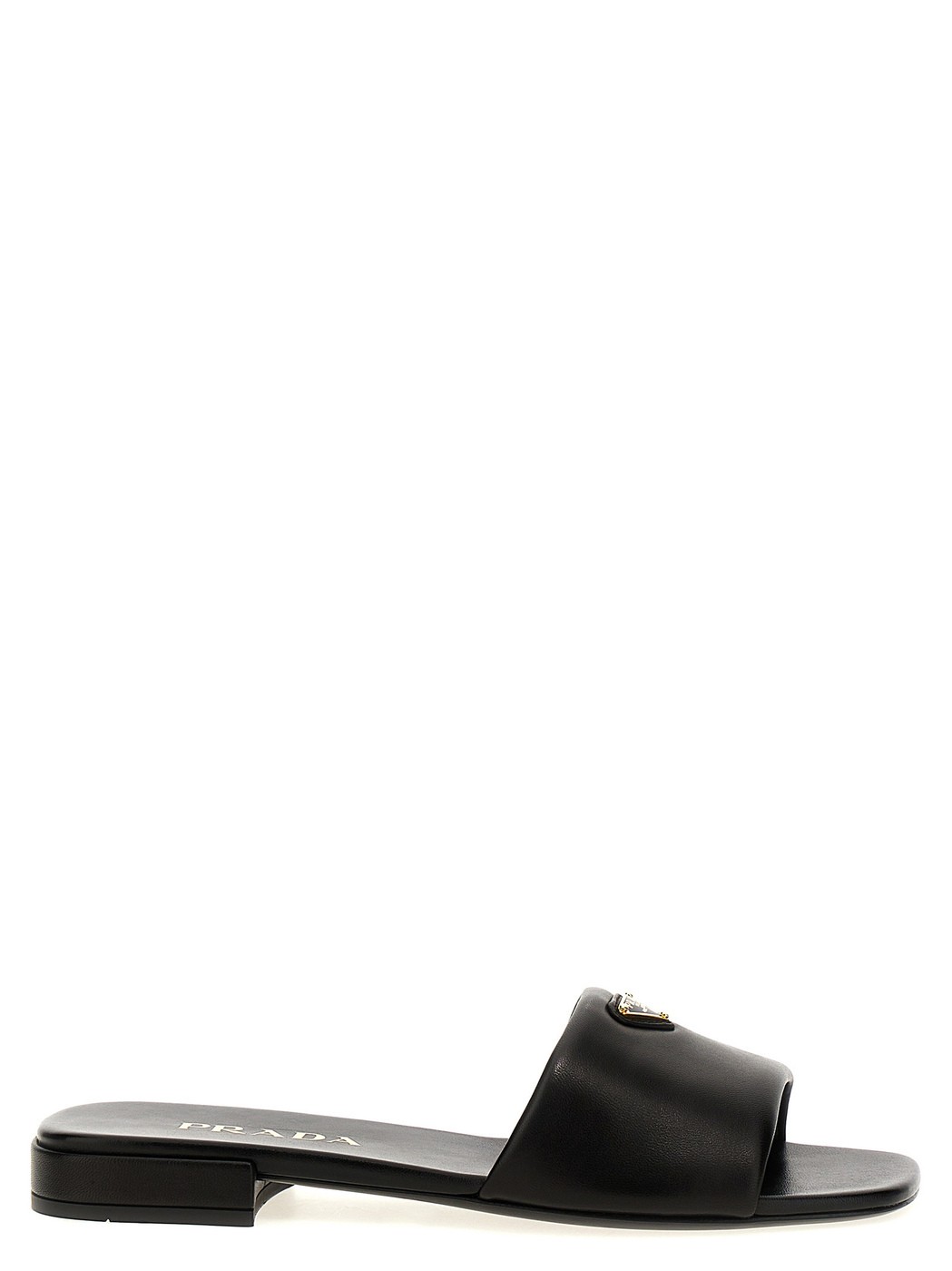 【関税送料込み】PRADA ロゴ フラットサンダル 関税送料込み- PRADA ▽ロゴラバーサンダル (PRADA/サンダル
