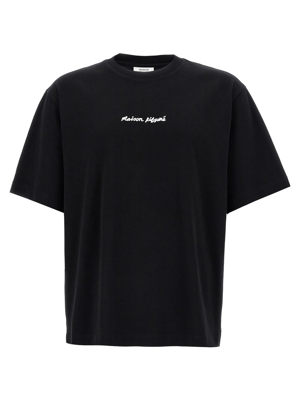 MAISON KITSUNE クルーネック半袖Tシャツ km00112kj0035 Amazon | MAISON KITSUNE (メゾンキツネ) クルーネック半袖T