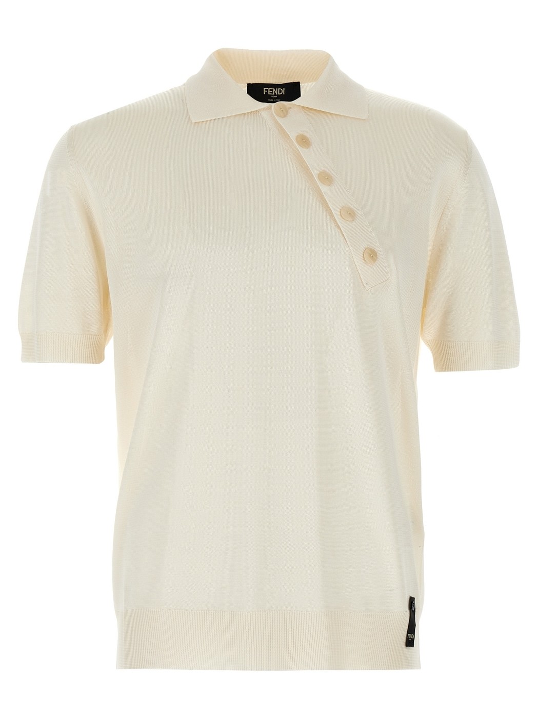 FENDI　フェンディ　ロゴ　立体　Tシャツ　半袖　ポロシャツ　さらっと　春夏に APFEFS7254AFLWF1BW6b.jpg
