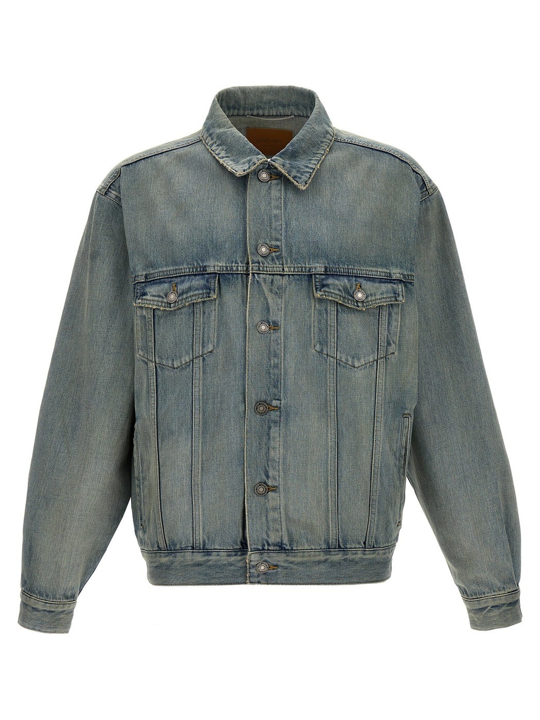 イヴ・サンローラン　ジャケット Lambskin denim Jacket | Saint Laurent | YSL FR