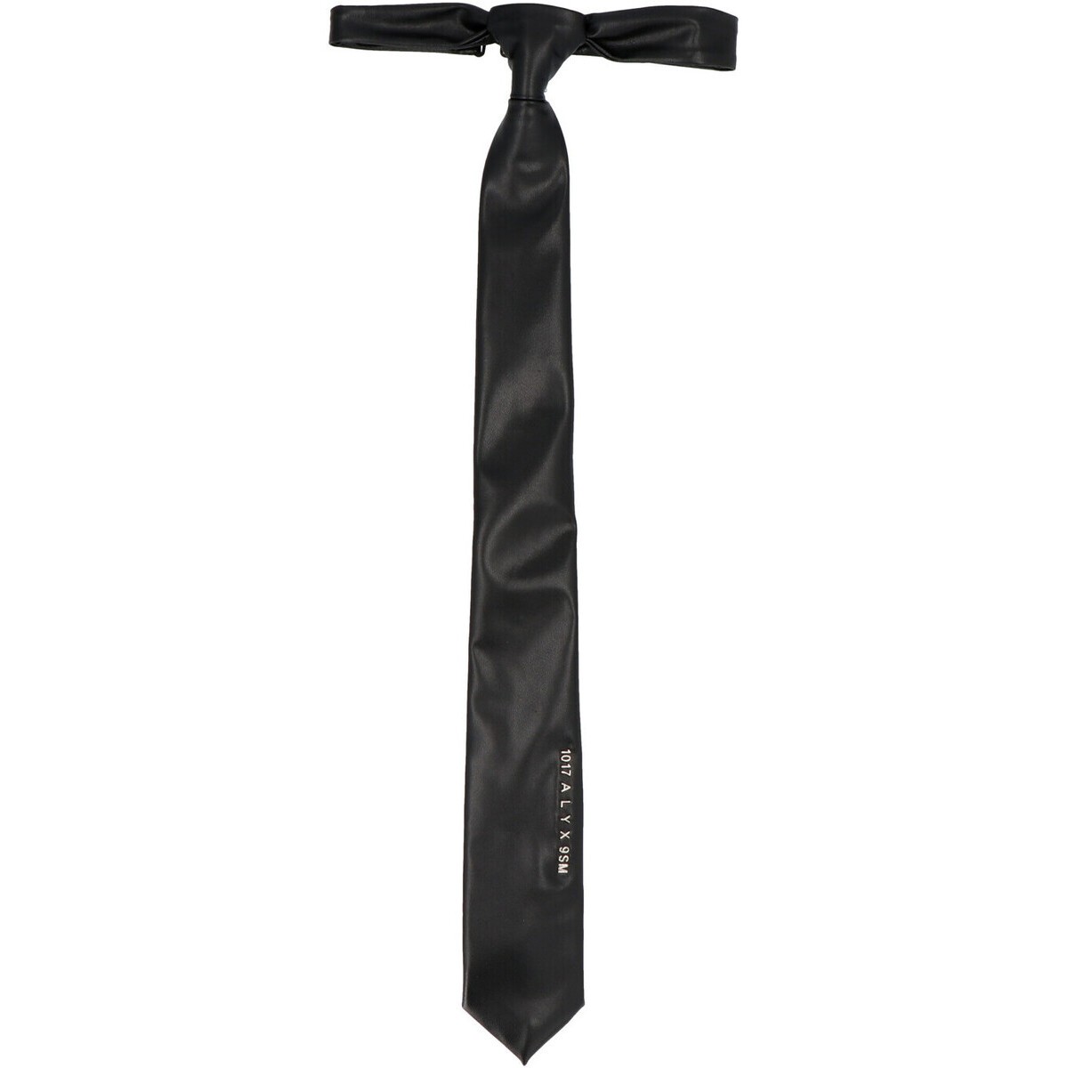 10％OFF 1017 ALYX 9SM アリクス Black Metallic logo tie