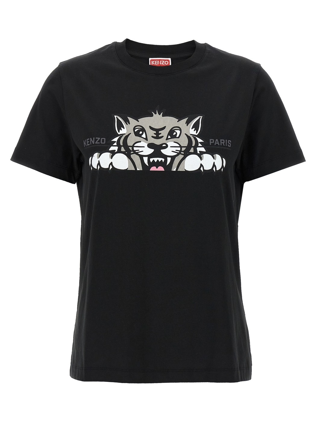 KENZO ケンゾー Tiger Zip Polo Shirt F952TO782955 ポロシャツ Tシャツ 半袖 ハーフジップ タイガー ロゴ レディース KENZO ケンゾー Tiger Zip Polo Shirt F952TO782955 ポロシャツ