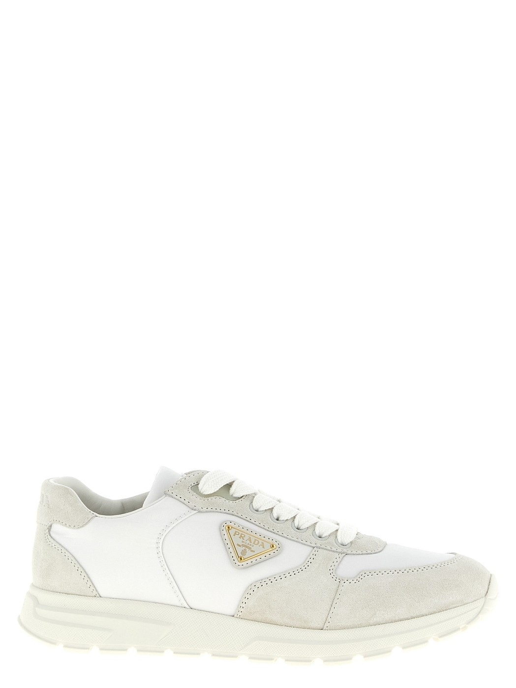 楽天市場】プラダ PRADA スニーカー パデッドレザー 三角ロゴ