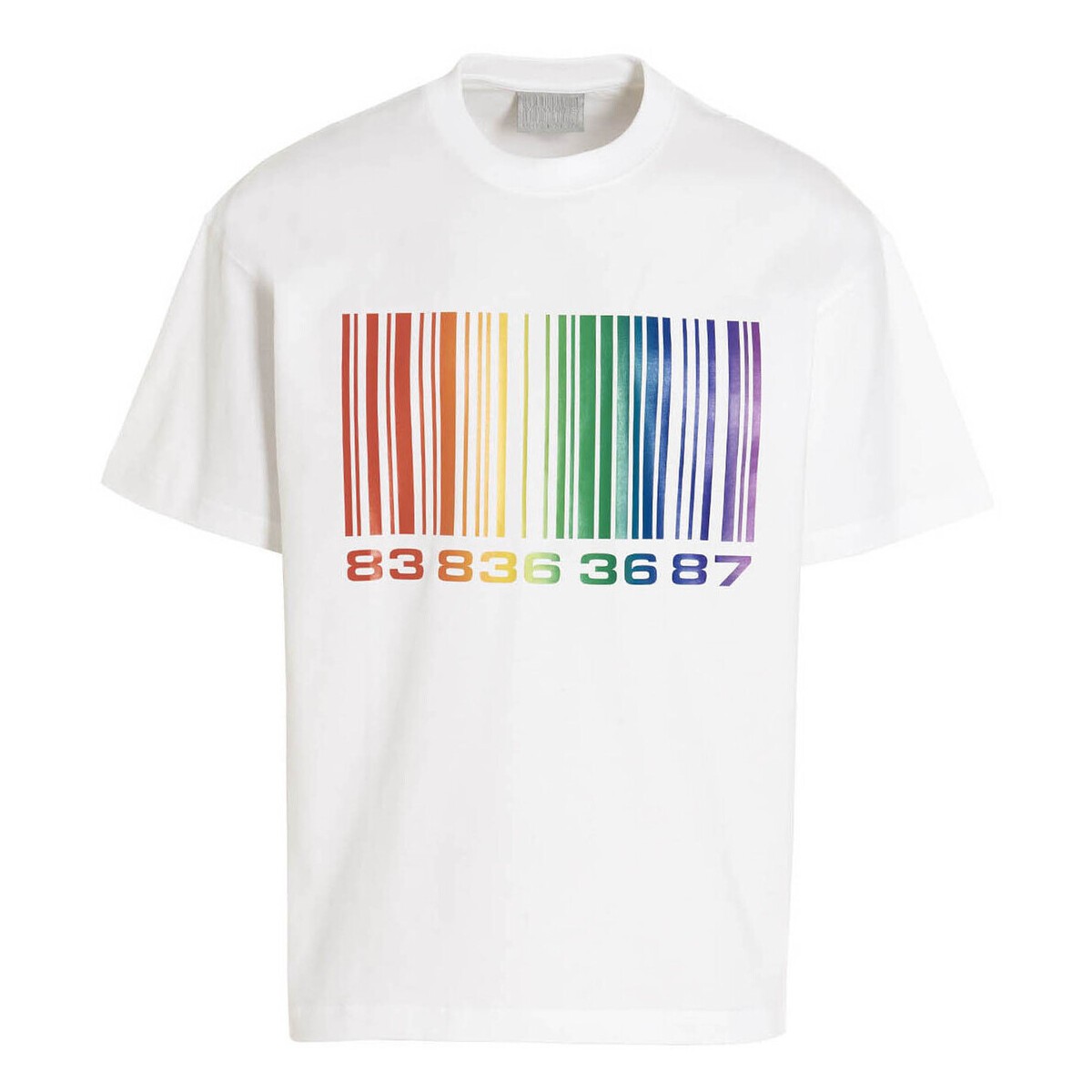 VTMNTS ヴェトモン White 秋冬2022 t-shirt ju Barcode