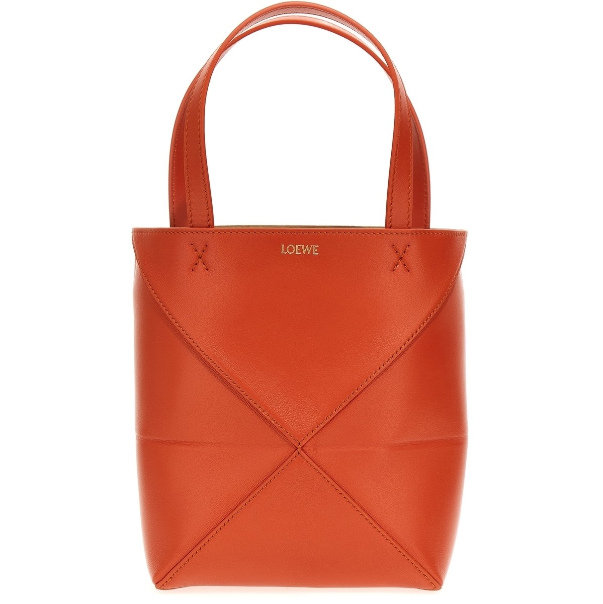 LOEWE ロエベ Orange Shopping 'Mini Puzzle Fold' トートバッグ