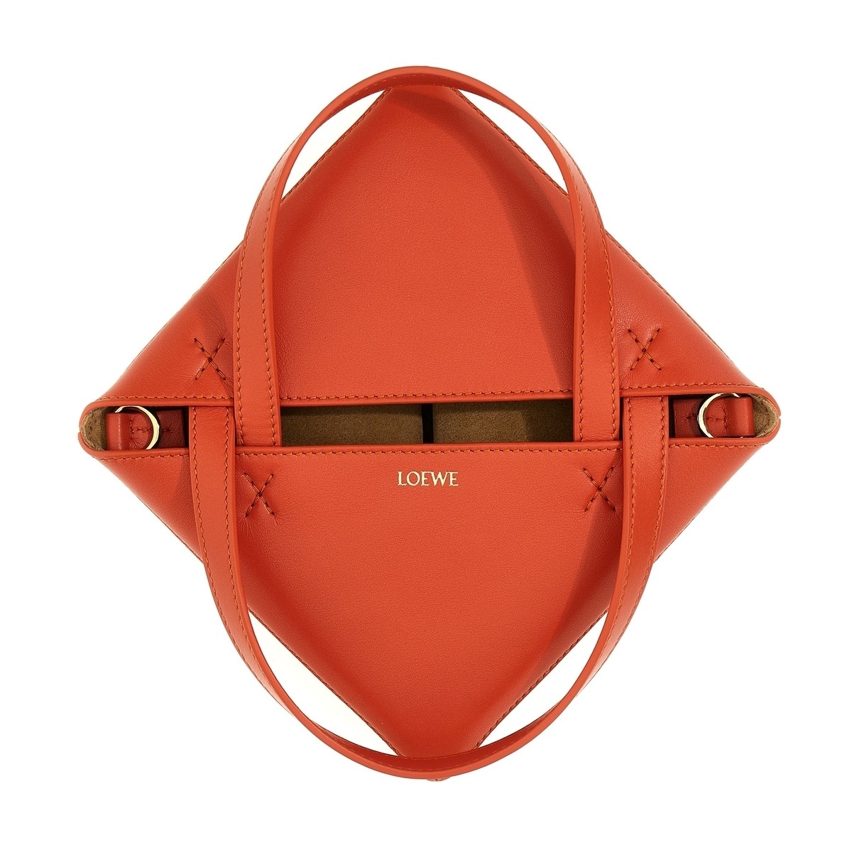 ロエベ　トートバック LOEWE ロエベ Orange Shopping 'Mini Puzzle Fold' トートバッグ