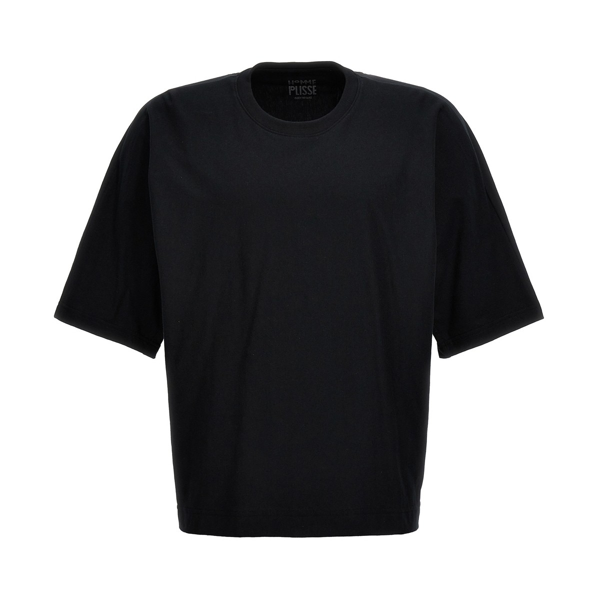 オムプリッセ　Tシャツ　ブラック Homme Plissé Issey Miyake Basic pleats t-shirt | BLACK