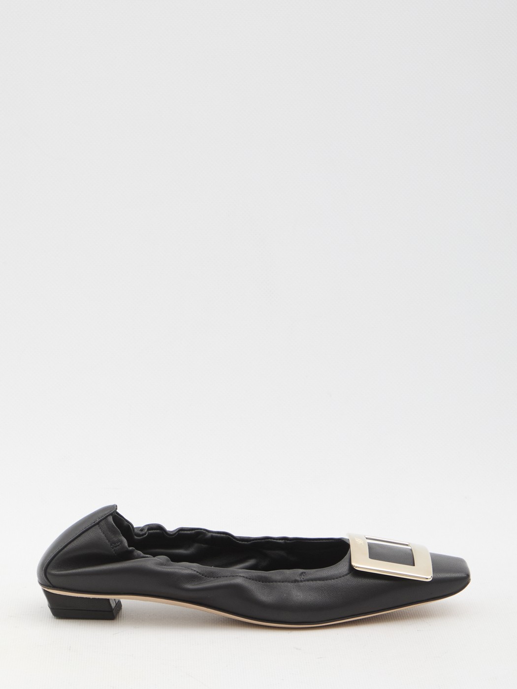 【Roger Vivier】VivChoc スタッズ バックル ベビー バレリーナ RVW50637520T81B999-02.jpg