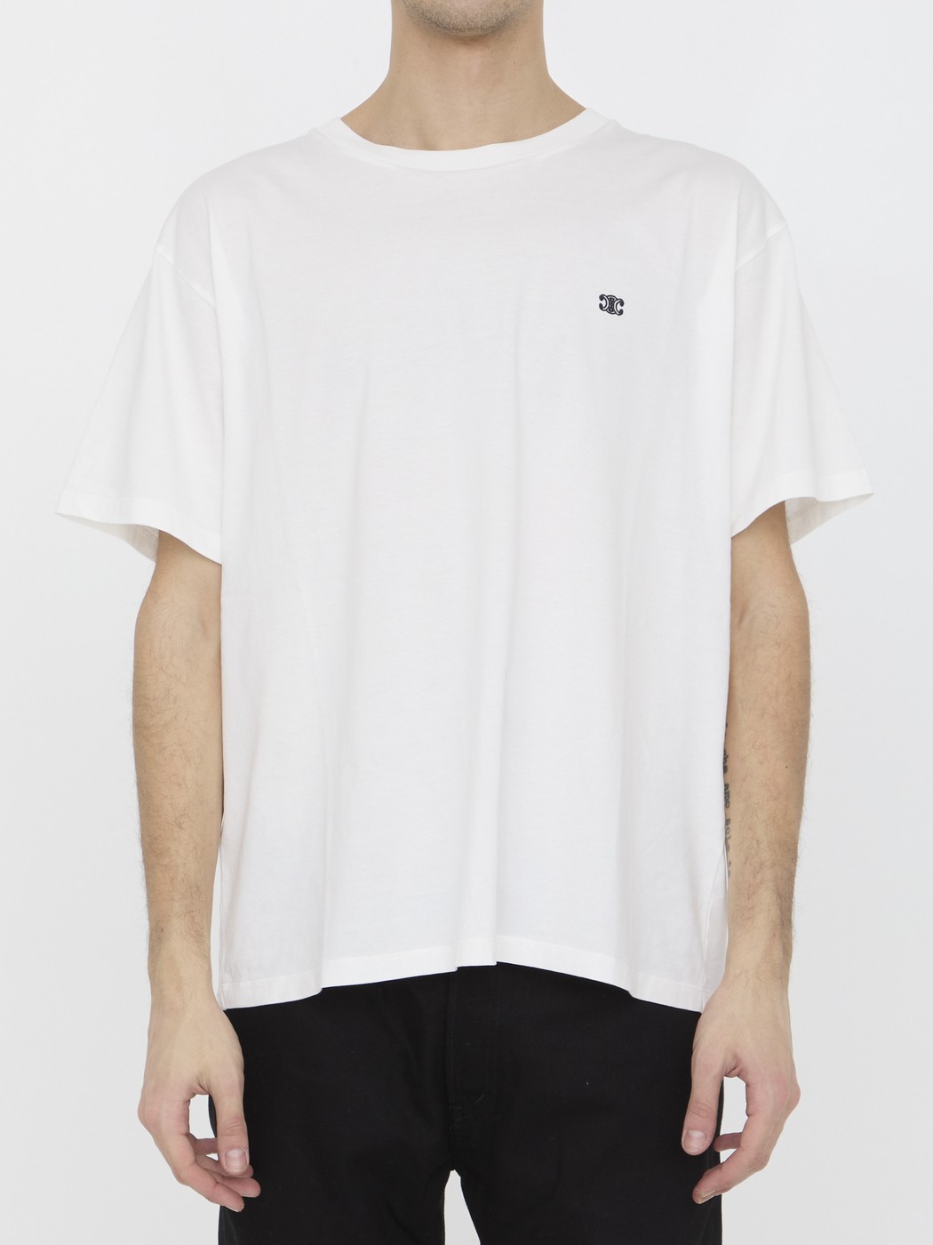 【送料無料】セリーヌ ロゴTシャツ Lサイズ 楽天市場】【中古】 CELINE セリーヌ Tシャツ・カットソー