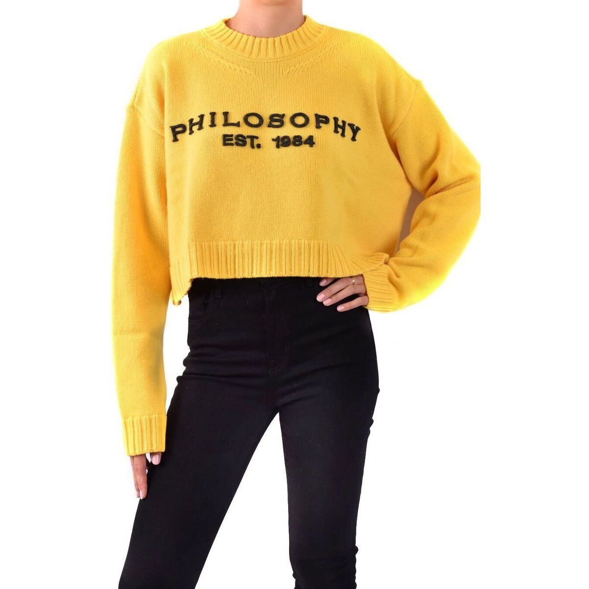WEB限定カラーPHIL S PHY DI L RENZSERAFINI フィロソフィー YELL W ニットウェア レディース A0903570228関税 送料無料ラッピング無料mc BRANDSH P クラージュ市場店
