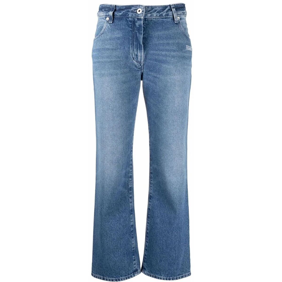 OFF WHITE オフホワイト BLUE デニム レディース 秋冬2021 OWYA004F21DEN0024500 mc