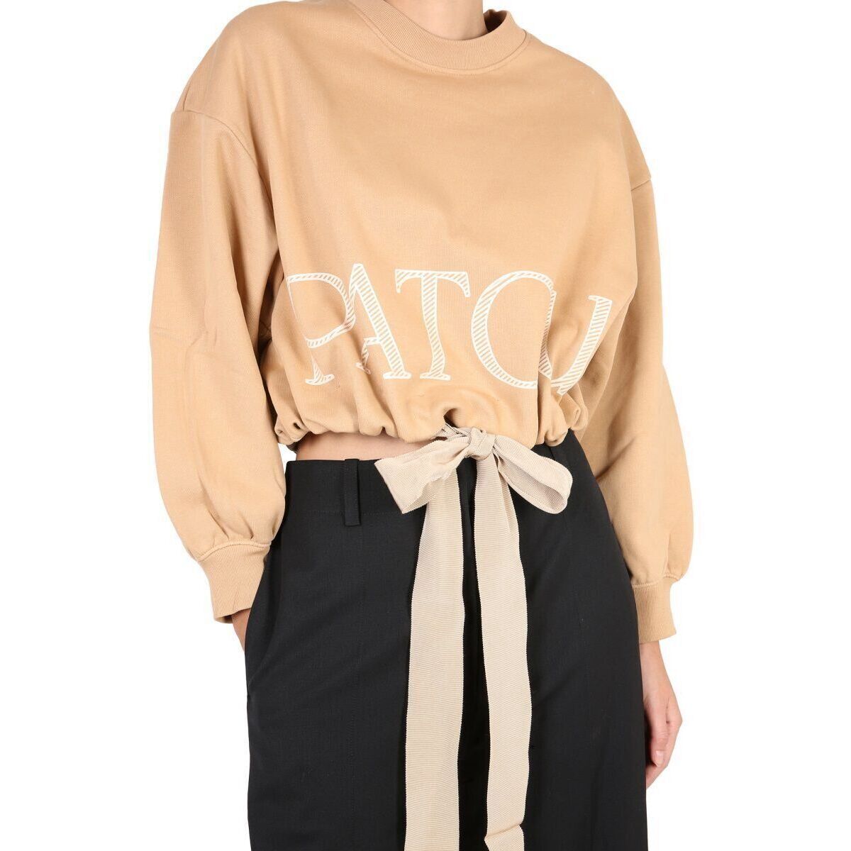 安いそれに目立つ 新品、未使用 PATOU パトゥ BEIGE トレーナー