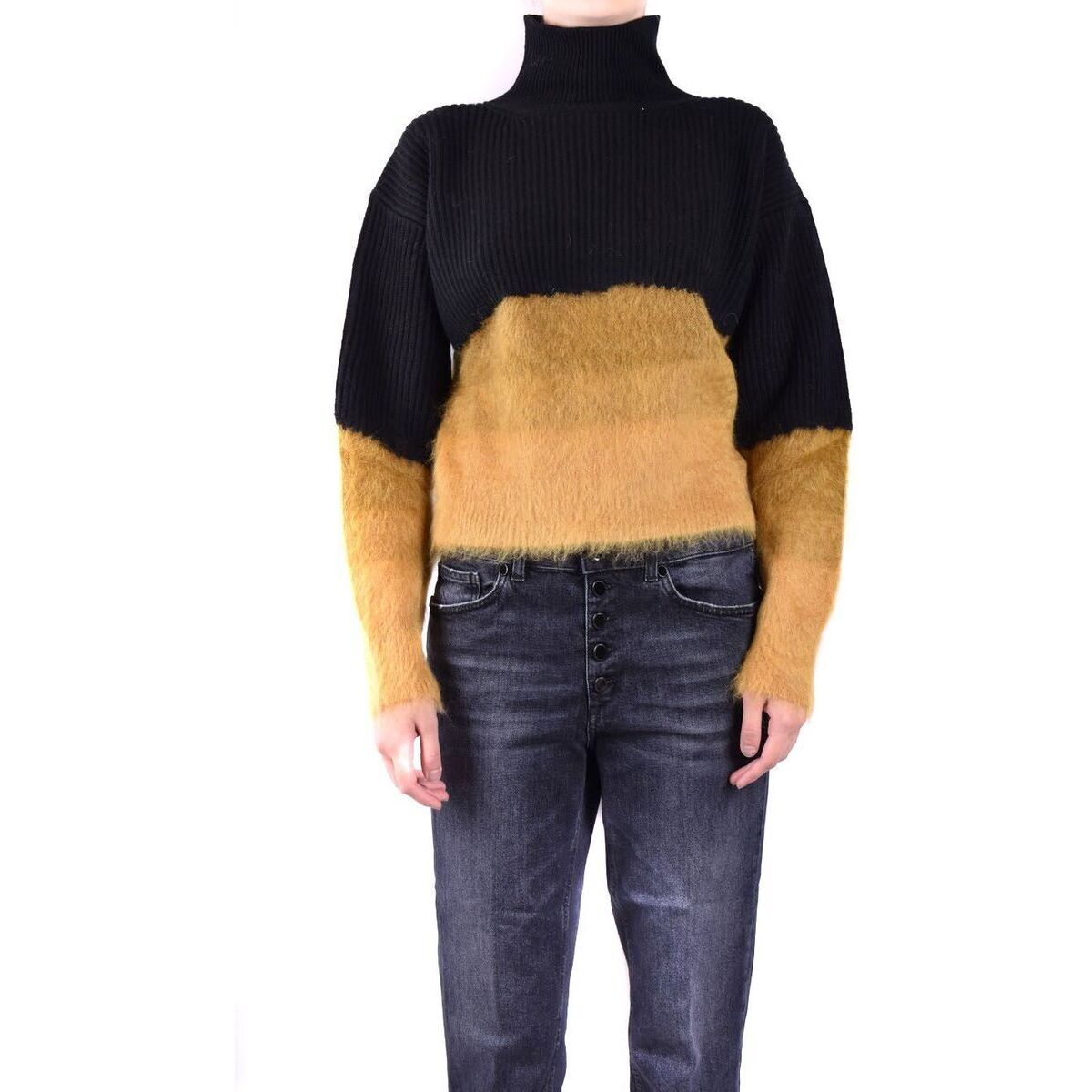 今ならほぼ即納! DONDUP ドンダップ BLACK ニットウェア レディース DT228M00852D002977 mc snapsdelivery.com