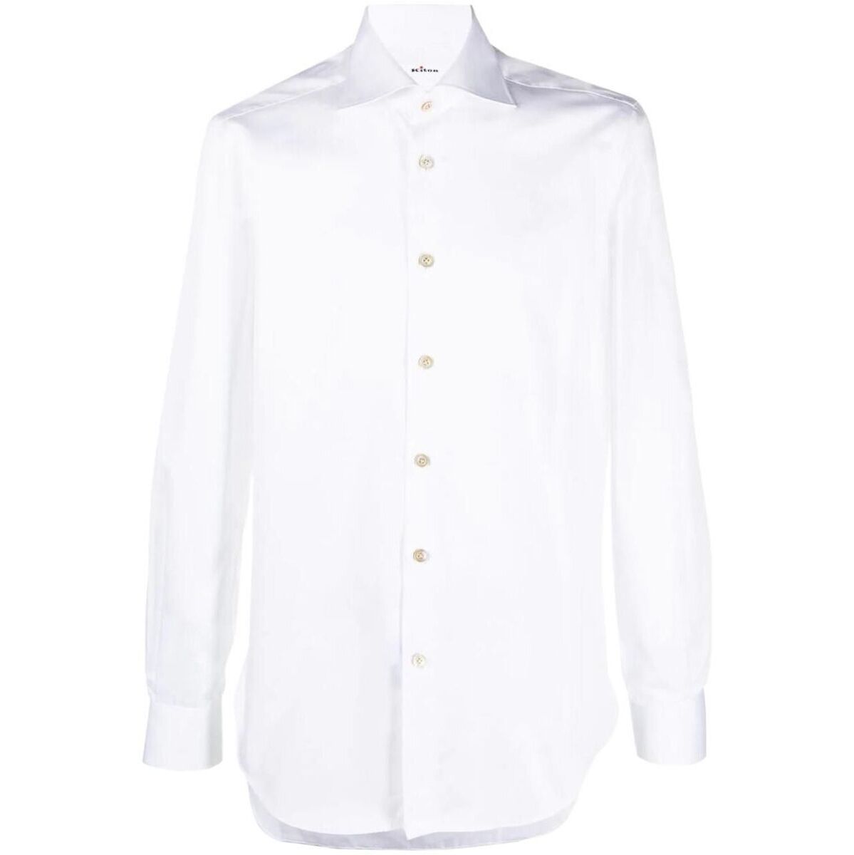 新品 送料無料 KITON キートン WHITE シャツ メンズ 秋冬2022