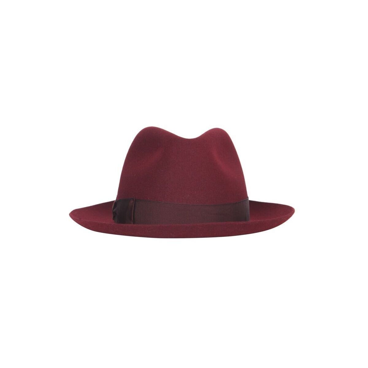 華麗 BORSALINO ボルサリーノ BURGUNDY 帽子 レディース 秋冬2022