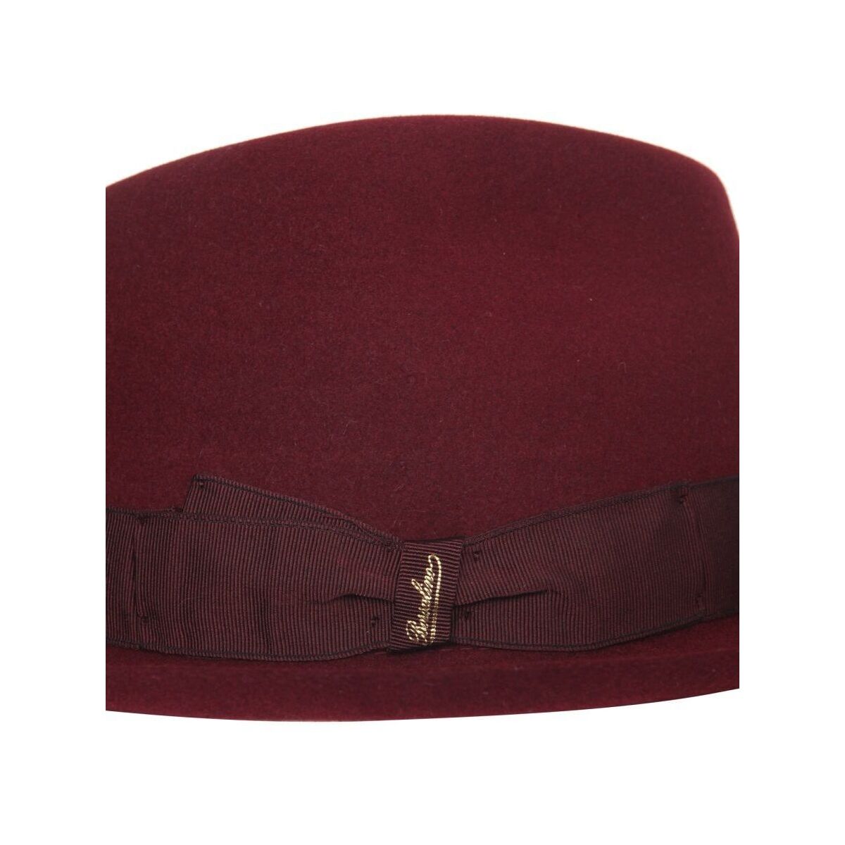 華麗 BORSALINO ボルサリーノ BURGUNDY 帽子 レディース 秋冬2022