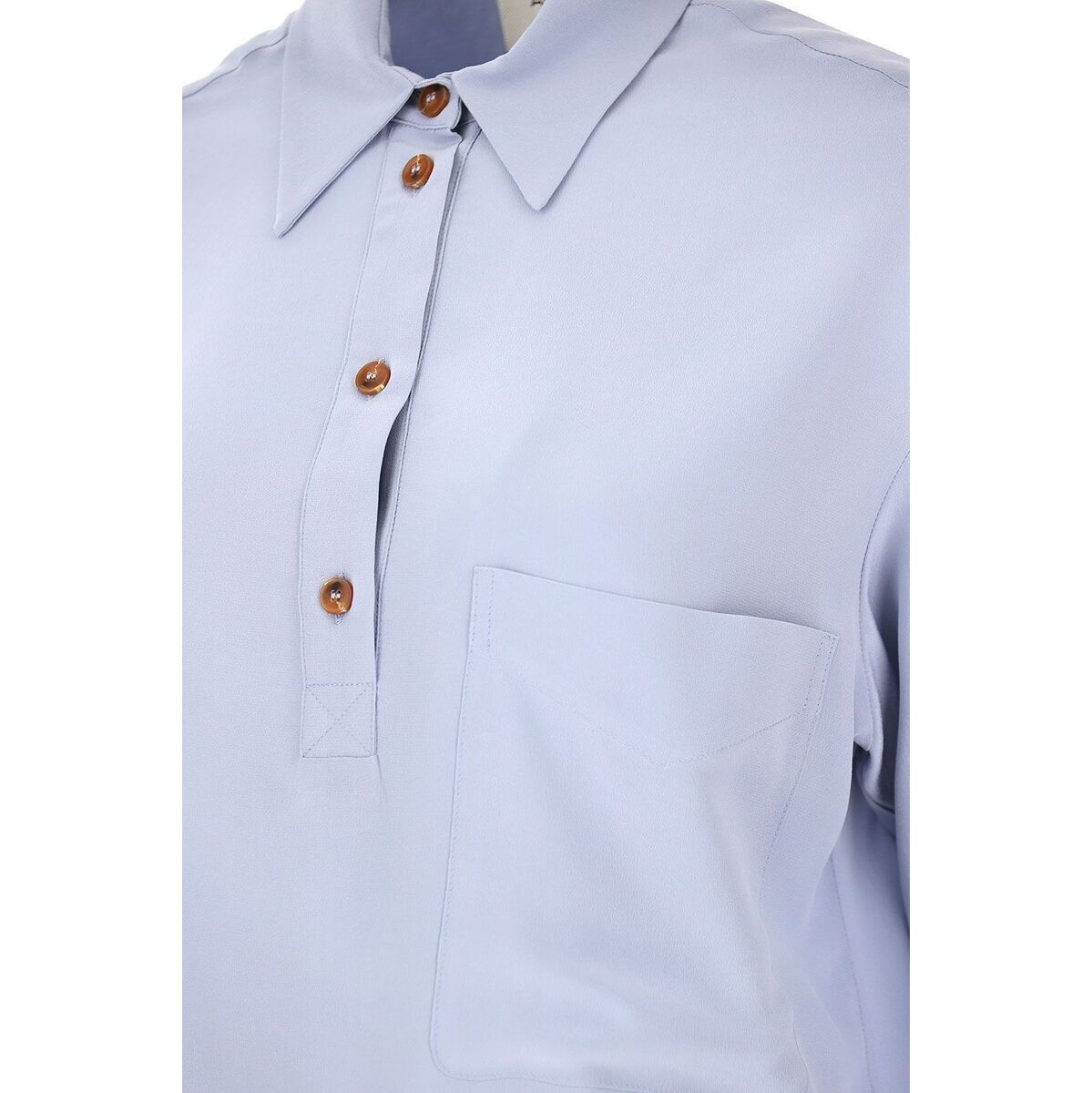アリジ レディース シャツ Light トップス Blouse blue トップス | emotionelle-erste-hilfe.org