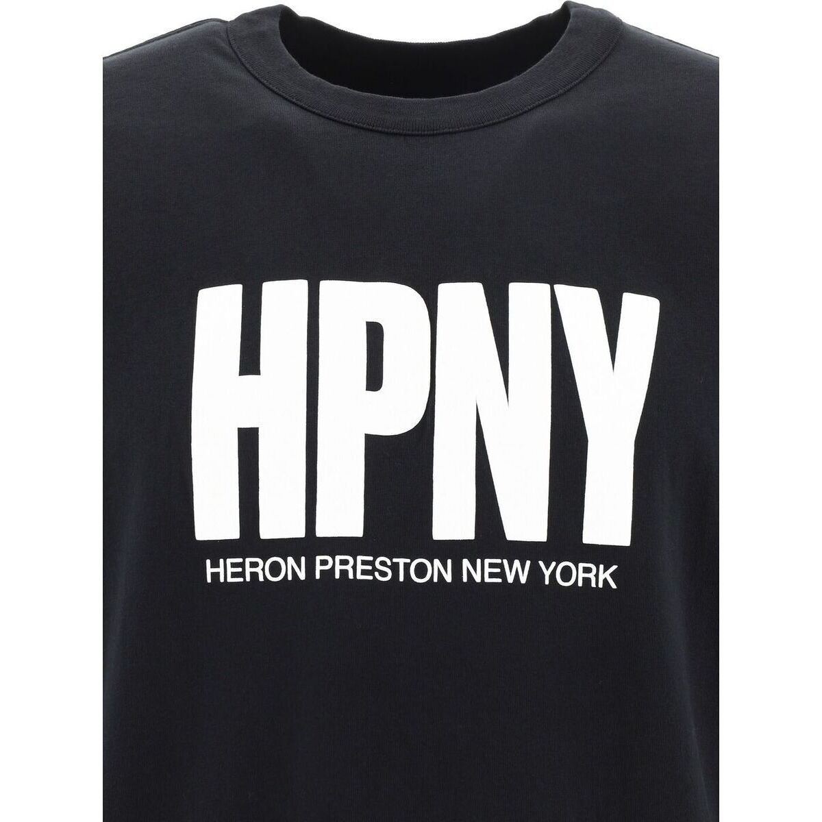 本物 HERON PRESTON ヘロン プレストン BLACK Tシャツ メンズ 春夏2023