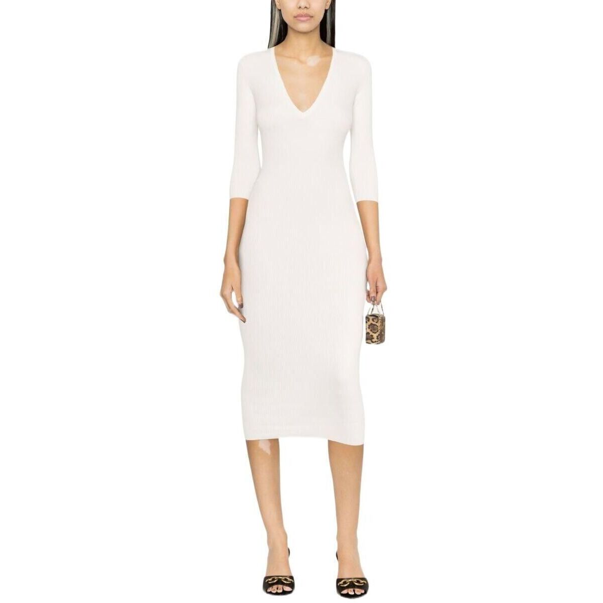 ELISABETTA FRANCHI エリザベッタ フランキ WHITE ドレス レディース 春夏2023 AM71S31E2360 Mc ドレス 