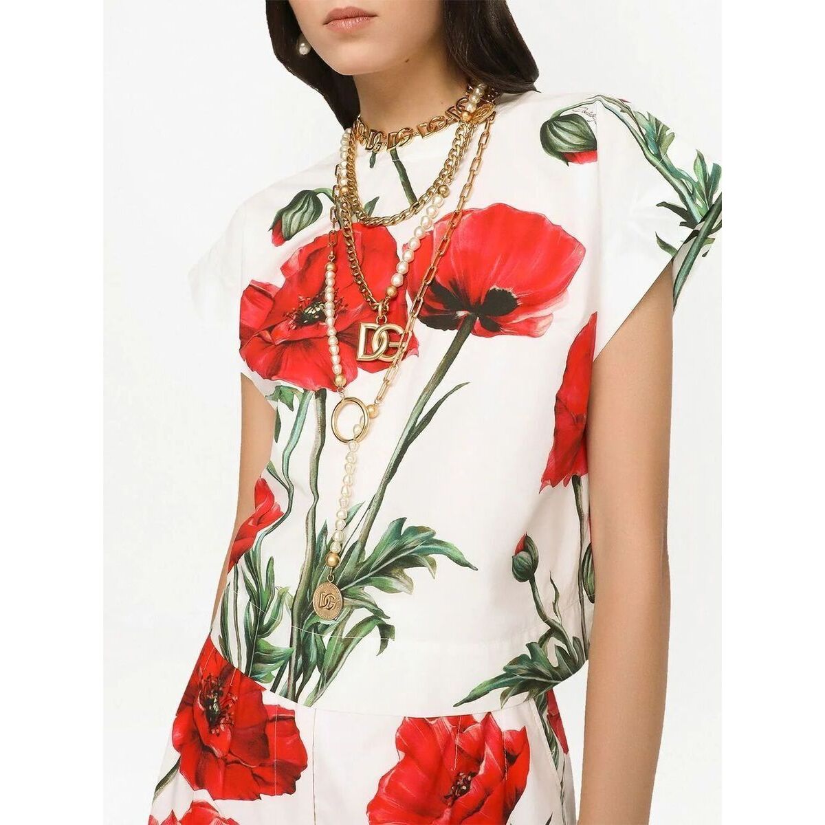 DOLCEGABBANA ドルチェガッバーナ MULTICOLOR Tシャツ レディース 春夏
