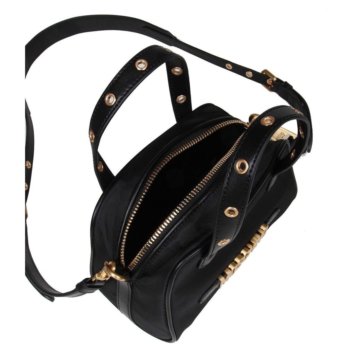 MOSCHINO モスキーノ BLACK クラッチバッグ レディース B743182021555