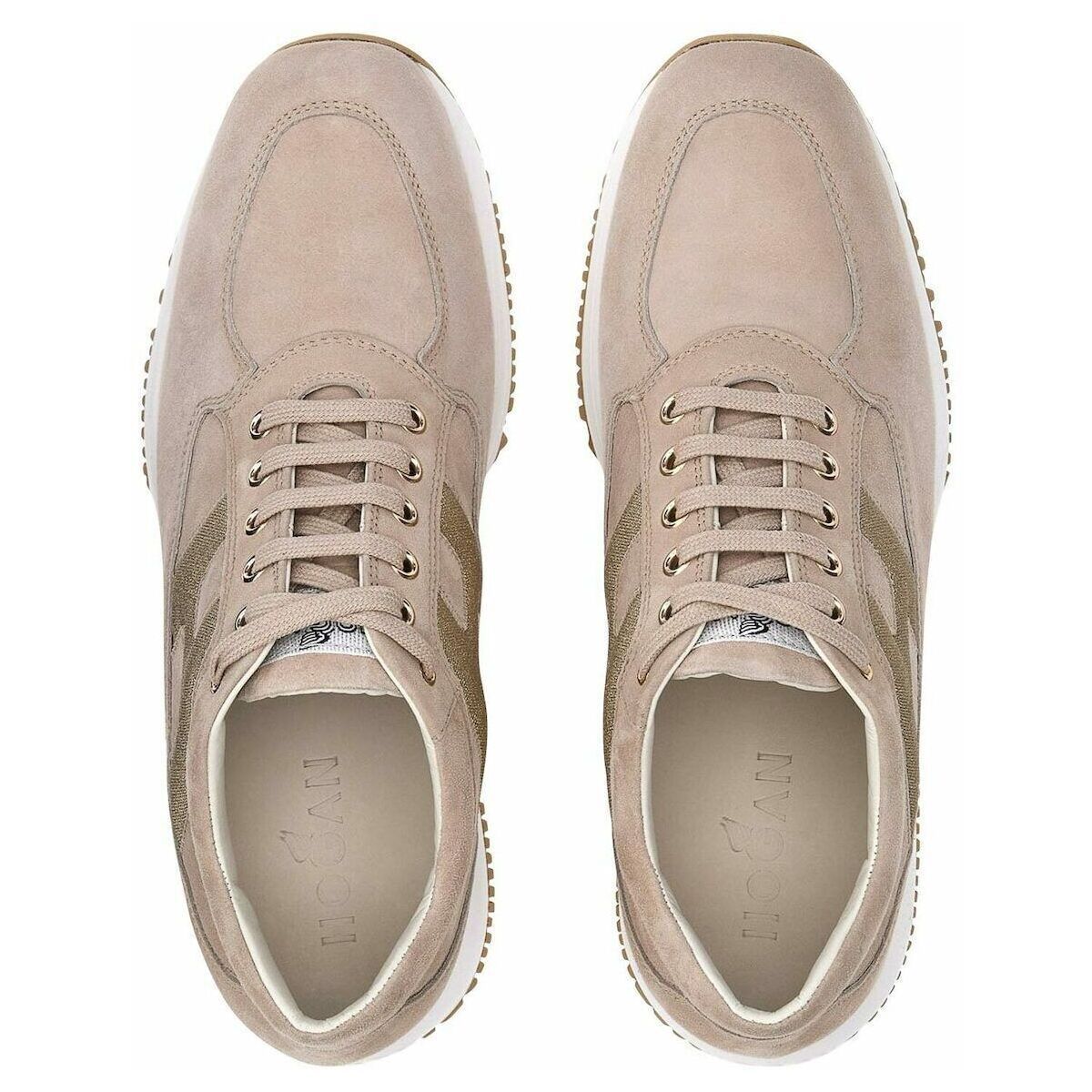 HOGAN ホーガン BEIGE ドレスシューズ レディース HXW00N0S361QXW0H74