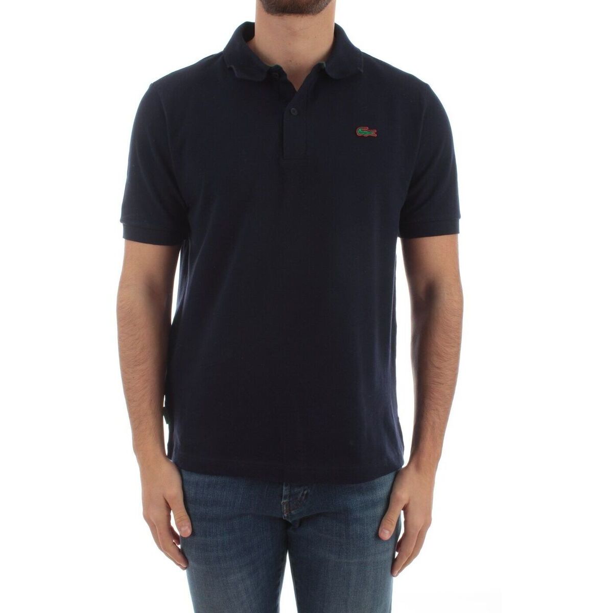 21年最新海外 Lacoste ラコステ Blue シャツ メンズ 春夏22 Ph Mc Fucoa Cl
