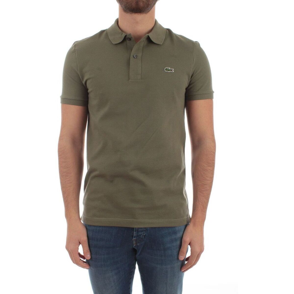 正規 Lacoste ラコステ Green シャツ メンズ 春夏22 Ph Mc Fucoa Cl