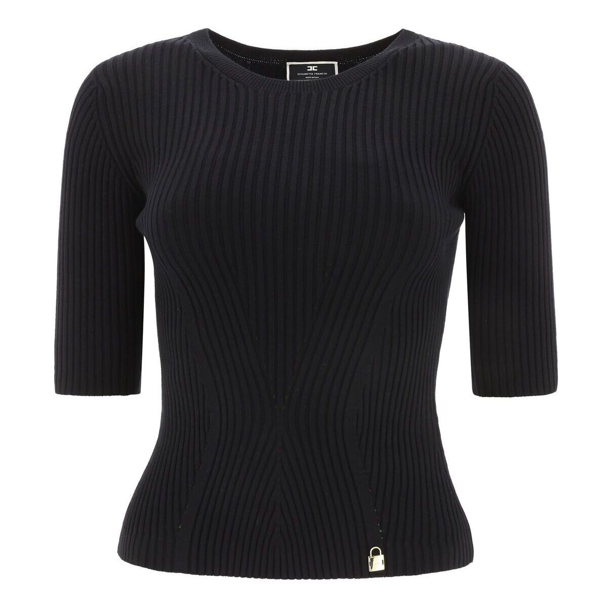 ELISABETTA FRANCHI エリザベッタ フランキ BLACK ニットウェア レディース 春夏2022 MK85T22E2110 mc