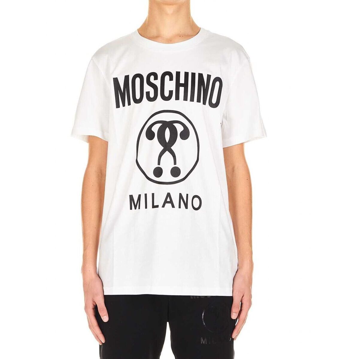 MOSCHINO モスキーノ WHITE Tシャツ メンズ A070620401001 Mc トップス