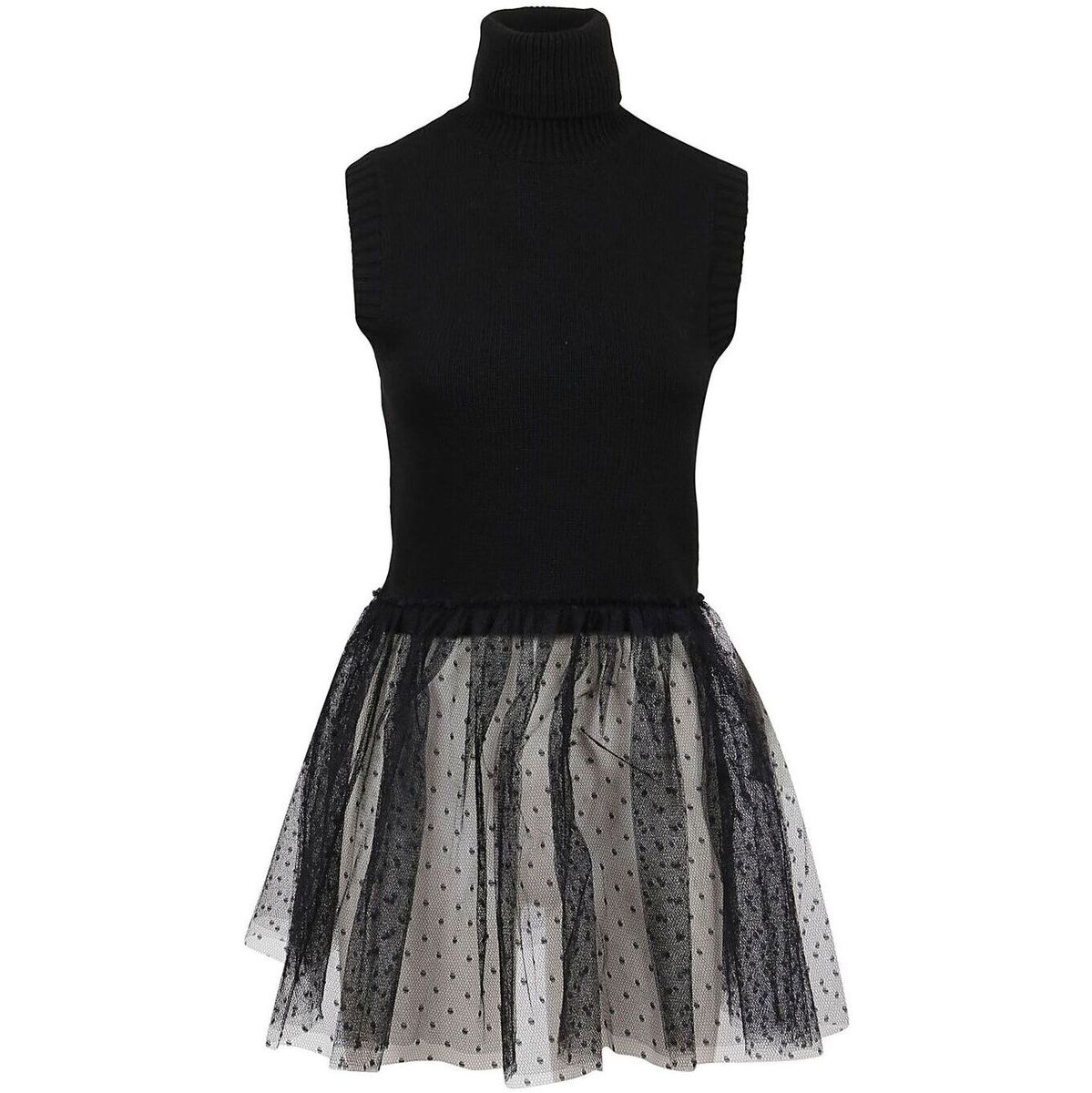 代引不可】 RED VALENTINO レッド ヴァレンティノ BLACK トップス