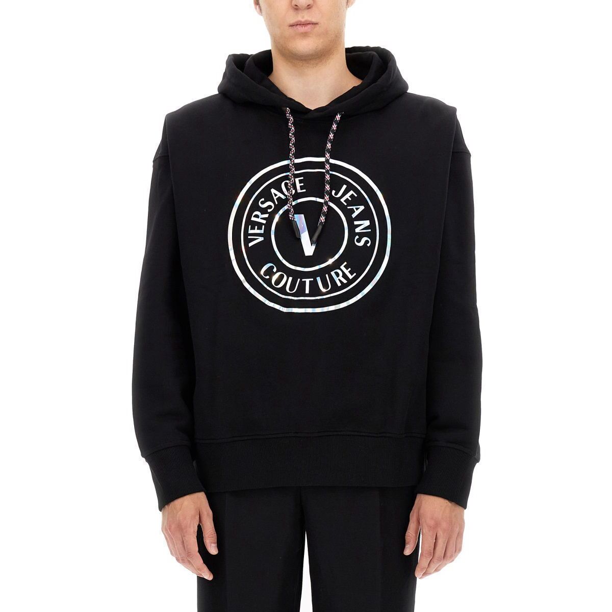 VERSACE ヴェルサーチ BLACK トップス メンズ 秋冬2022 73GAIG07CF00G899 mc 超安い