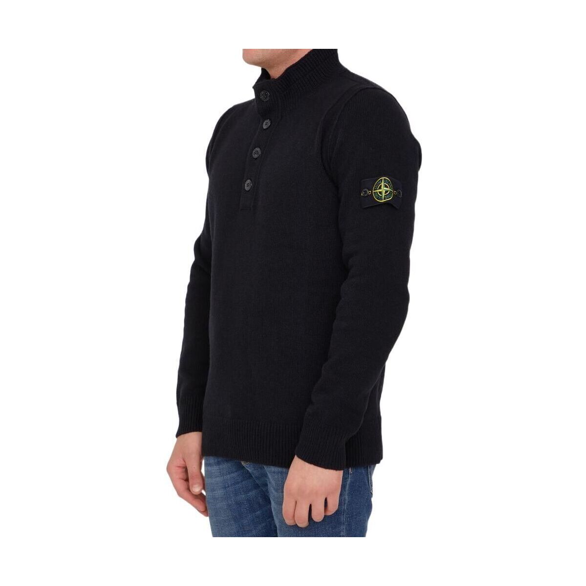 新しいスタイル STONE ISLAND ストーン アイランド BLACK ニットウェア メンズ 秋冬2022 7715540A3V0029 mc  www.q8india.com