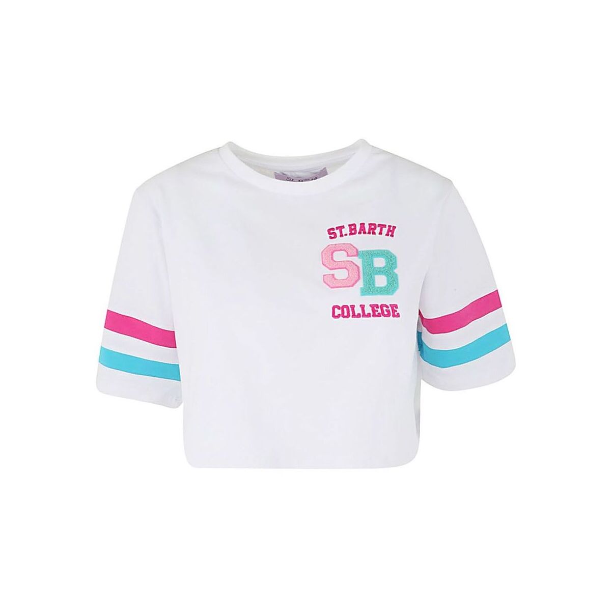 MC2 SAINT BARTH エムシーツーセイントバース WHITE Tシャツ レディース 春夏2022 MALA00100421B mc 年末のプロモーション特価! MC2 SAINT BARTH エムシーツーセイントバース WHITE Tシャツ レディース 春夏2022 MALA00100421B mc 年末のプロモーション特価!