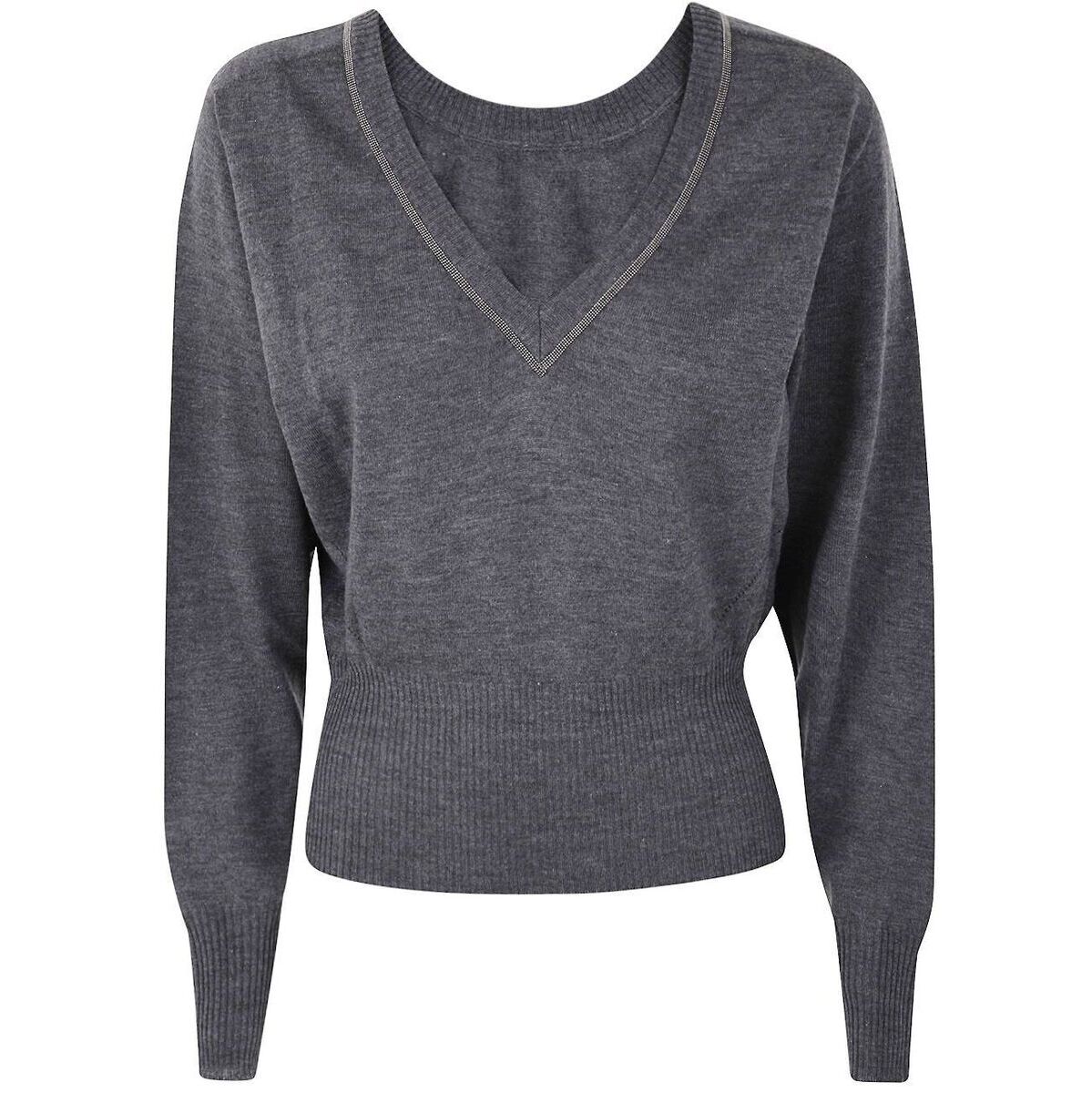 FABIANA FILIPPI ファビアナ フィリッピ GREY ニットウェア レディース 秋冬2022 MAD222W002V6118137 mc