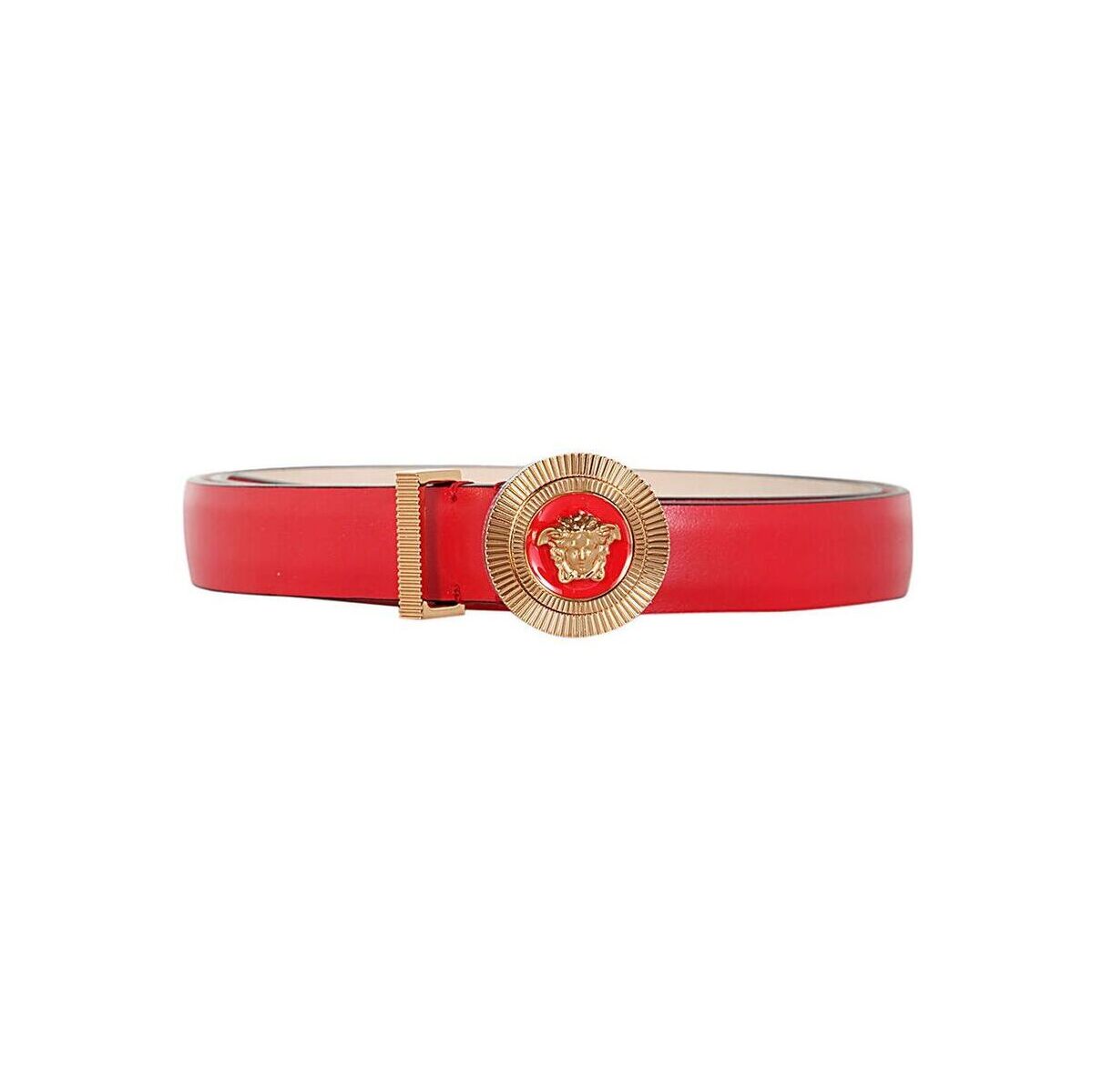 VERSACE ヴェルサーチ RED ベルト レディース 秋冬2022 1004794DV3TROSSO mc