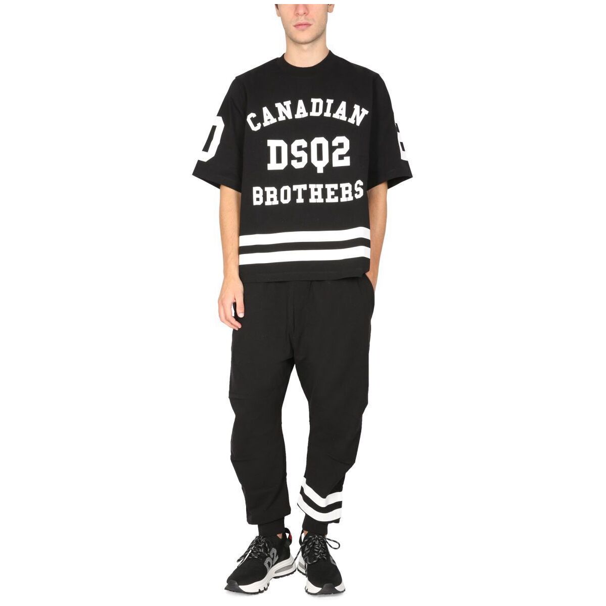 【冬バーゲン★】DSQUARED2 ディースクエアード BLACK Tシャツ メンズ S74GD1021S23851900関税 送料無料ラッピング無料mc BRANDSH P クラージュ市場店
