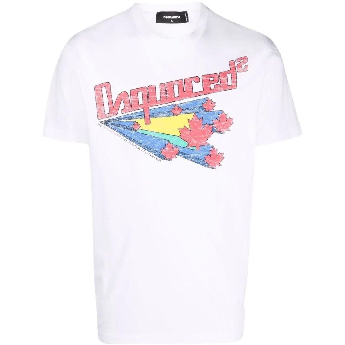 Tシャツ カットソー 楽天スーパーsale対象商品 Dsquared2 ディースクエアード White Tシャツ メンズ S71gd1061s Mc Brandshop クラージュ楽天市場店