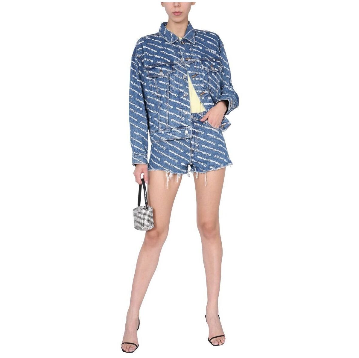 ALEXANDER WANG アレキサンダーワン BLUE ショーツ レディース