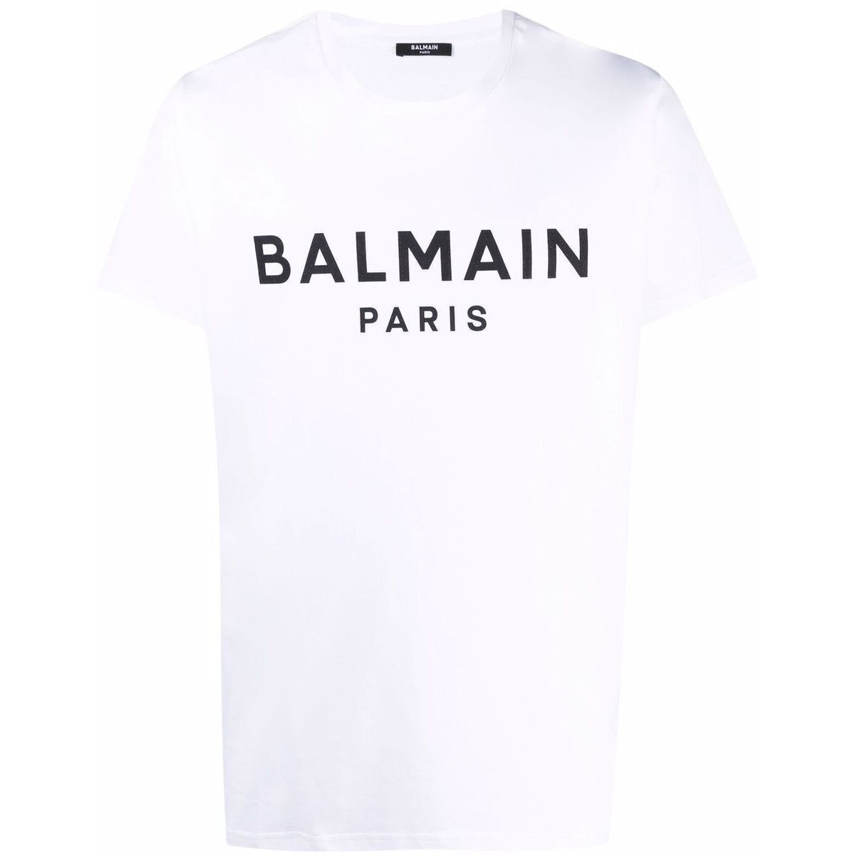 使い勝手の良い BALMAIN バルマン WHITE Tシャツ メンズ