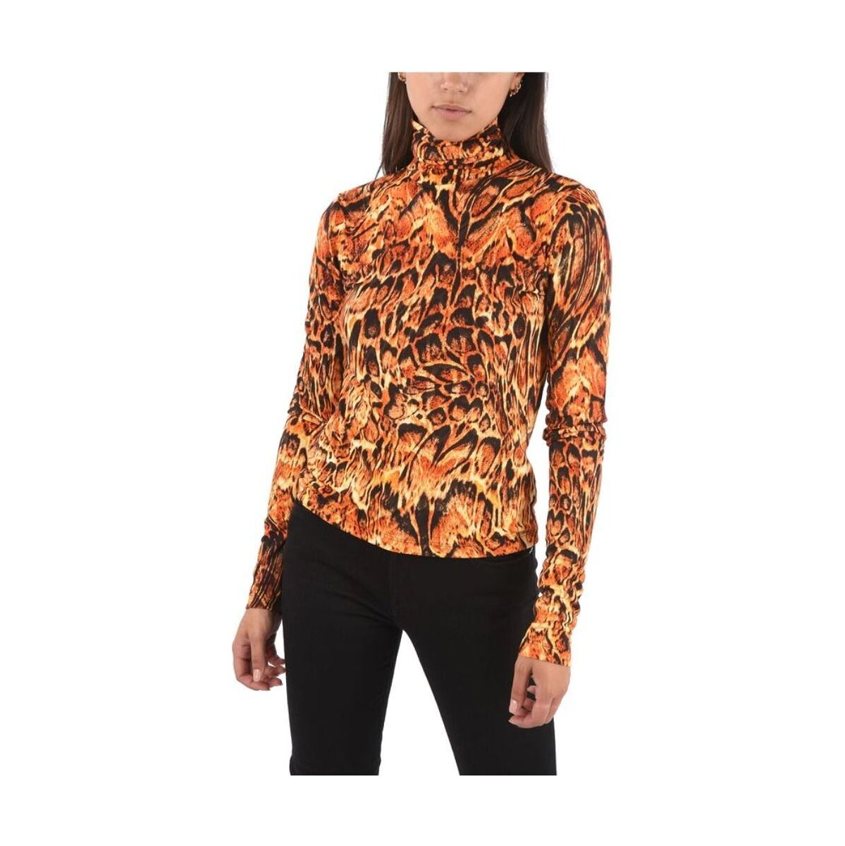 JUST CAVALLI ジャスト カヴァリ ORANGE ニットウェア レディース S04NC0293N21525205S mc 高知インター店