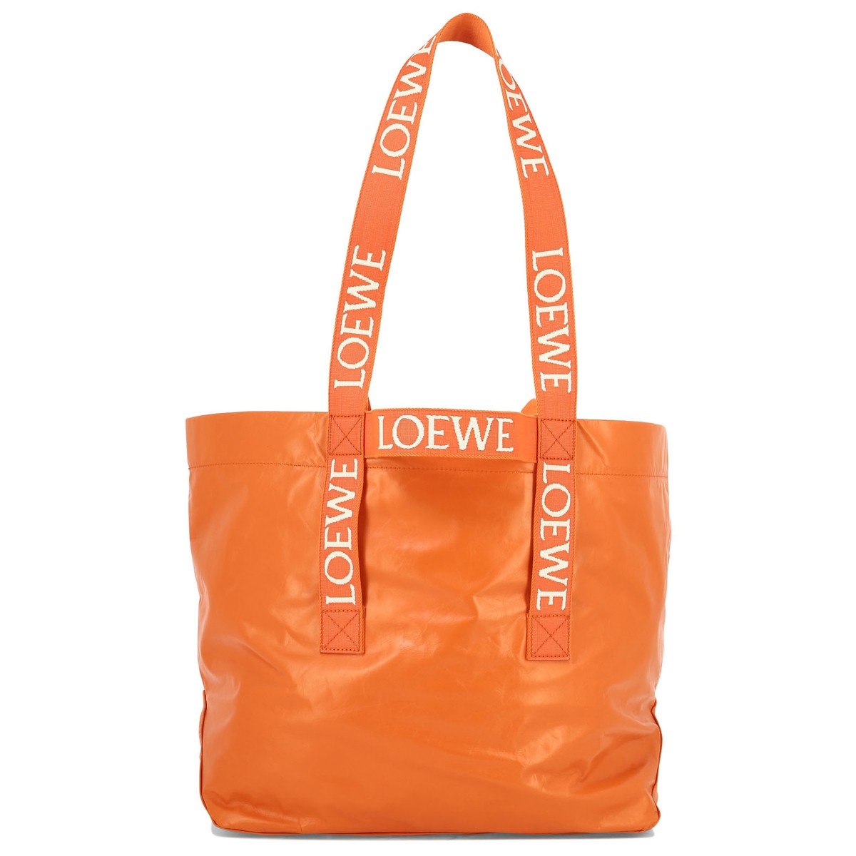 値下しました【LOEWE ラムレザー トートバッグ】赤 Loewe Gundam Leather Ivory Red Shopper Bag Tote 0060 | eBay