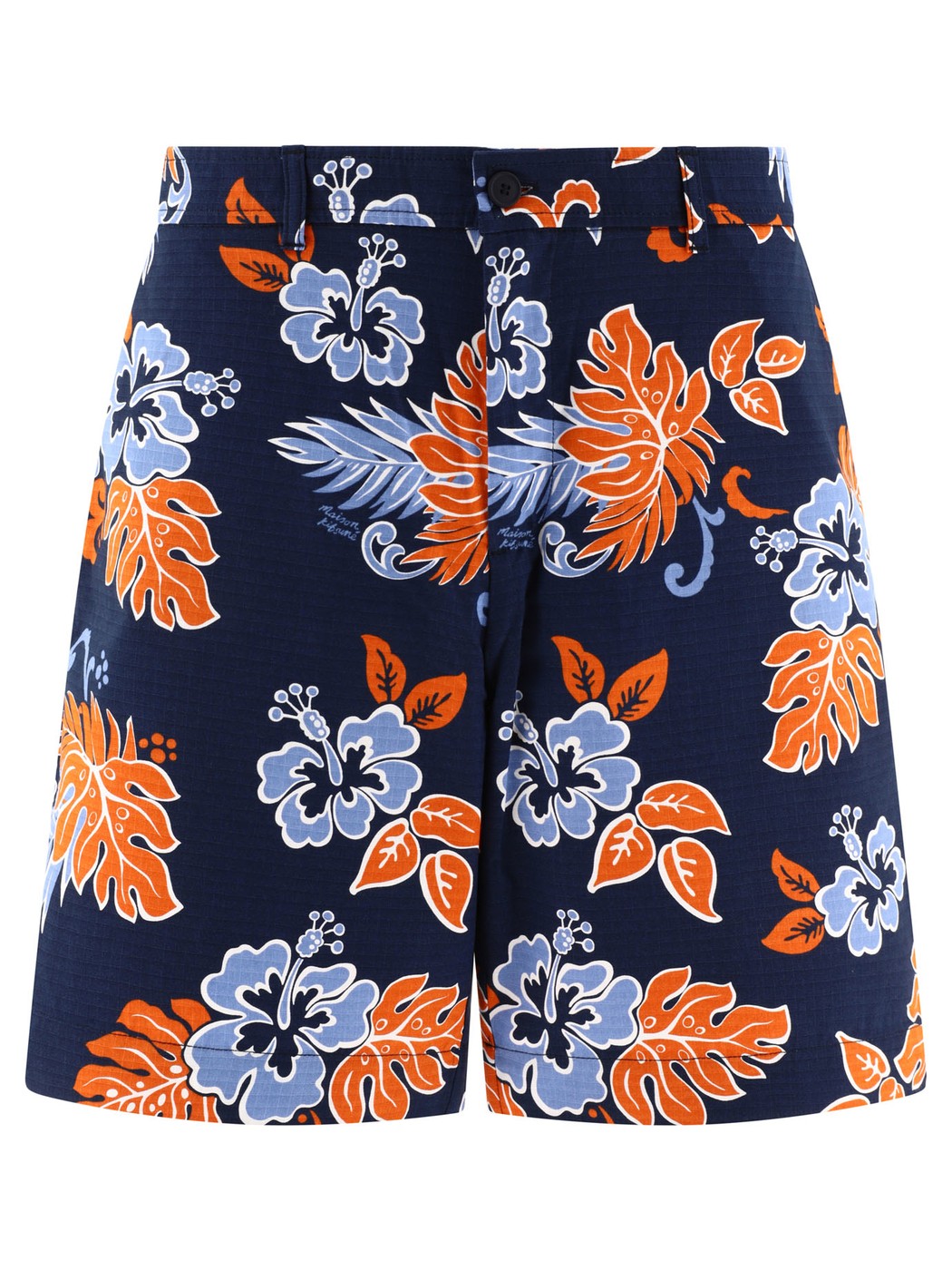 新品♡Maison Kitsune メゾンキツネ ロゴ ハーフパンツ 38 M MAISON KITSUNE' - 新品♡Maison Kitsune メゾンキツネ ロゴ