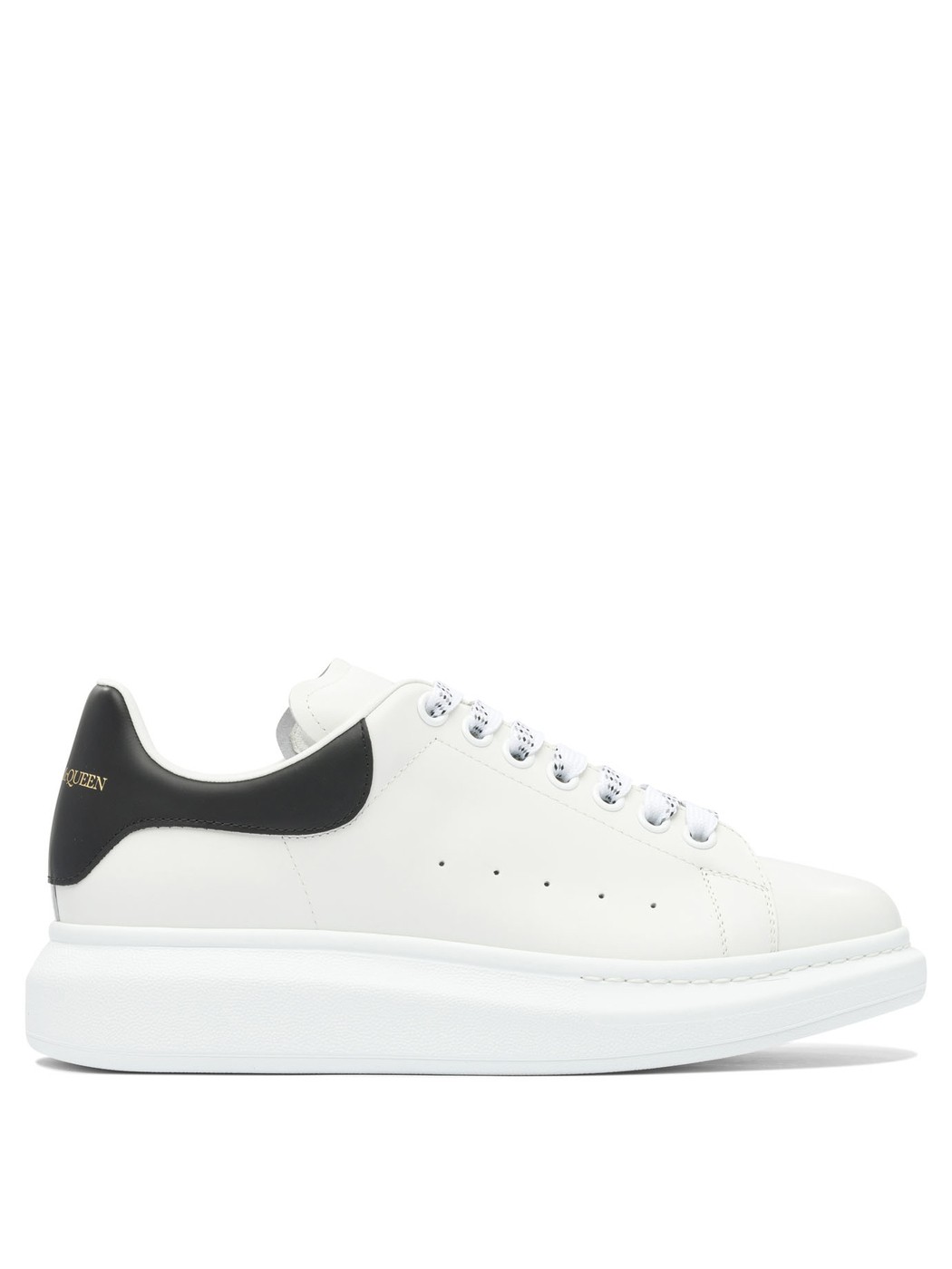 関税込【Alexander McQueen】スニーカー ロゴ レザー バイカラー Alexander McQueen 【未使用】Alexander アレキサンダー